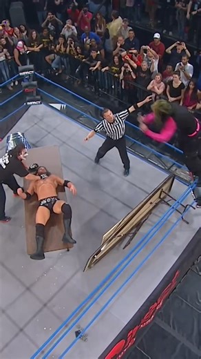 Jeff Hardy and Sting put Bobby Roode through a table! #tnawrestling #prowrestling #sting #jeffhardy | TNA Wrestling UK
