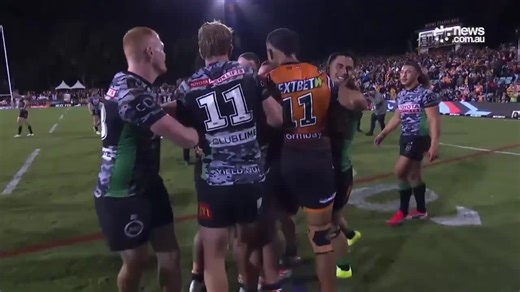 Tensions spill over in post-game Tigers-Raiders scuffle