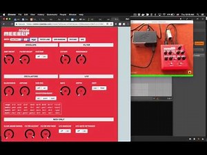 Edit a synth with a browser: MeeBlip meets the Web