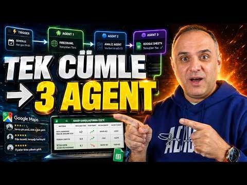 Tek Cümle Yazdım, 3 AI Agent Kendi Kendine Kuruldu
