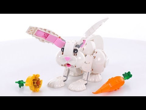 LEGO Creator 3-in-1 White Rabbit 31133 review! Multiple delightful builds & tons of charm