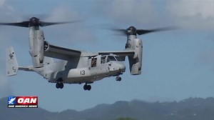 1.1M views · 23K reactions | U.S. Marines Osprey seen in Puerto Rico as tensions with Venezuela escalate. Click here for more: https://live.oann.com/home.ktv?utm_source=socials&utm_medium=social+media&utm_campaign=FB | One America News Network | Facebook