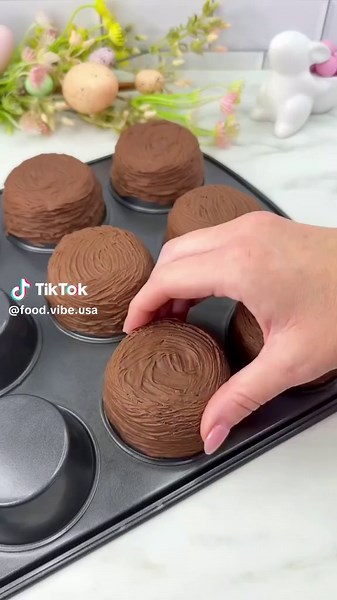 Easy Easter Nest Cupcakes Recipe