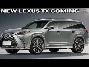 FIRST LOOK | 2025 Lexus TX New Model Redesign : What We Know so Far ‼️