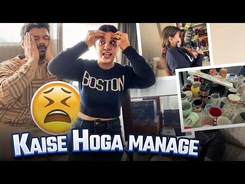 NAYE GHAR KI SETTING NE JAAN LE LI HAMAARI🤦‍♀️