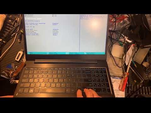 How to enter Bios Lenovo L340 and change boot to USB