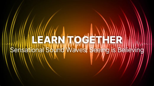 Learn Together | Sensational Sound Waves Seeing is Believing with Sara Phelps