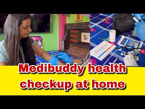 HEALTH CHECKUP AT HOME WITH Medi Buddy / Medi buddy app review /