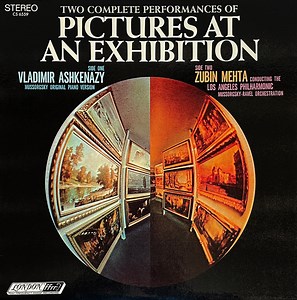 Mussorgsky - Vladimir Ashkenazy / Zubin Mehta Conducting The Los Angeles Philharmonic - Two Complete Performances Of Pictures At An Exhibition