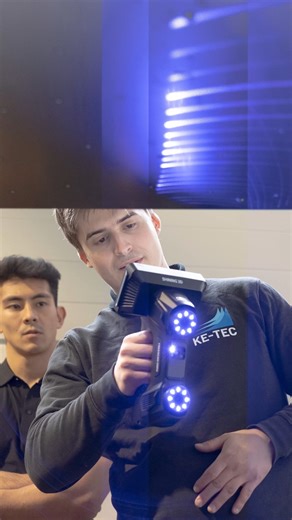 SHINING 3D on Instagram: "In this video, we visited KETECH, a company specializing in battery technology, to showcase our advanced 3D scanner — FreeScan Omni. We demonstrated how FreeScan Omni delivers high accuracy and efficiency, meeting the precision demands of battery-related applications. It was great to see how impressed the KETECH team was by the scanner’s performance and innovative design. Watch the full video on YouTube to see FreeScan Omni in action! #shining3d #3dscanner"