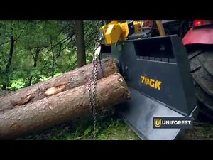 Uniforest PROFI winch with constant pulling force 70GK