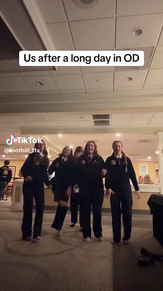 Our feet are always hurting after a long day in FFA official dress! #foothill #foothillffa #creed #foothillhighschool #ffa #community #futurefarmersofamerica #californiaffa #agleadership #announcements