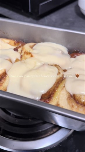 “Snow” Day stuck inside means make homemade cinnamon rolls. I have been craving them so bad 🤭🤎 #fyp #fypシ #cinnamonrolls #homemade #cinnamonroll