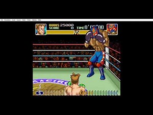 Super Punch Out!! (SNES) - Major Circuit - (Emulator and Roms download link in the description)