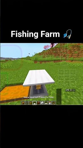 Minecraft Fishing Farm build 🎣
