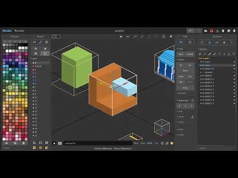 MagicaVoxel 0.99.6.4 demo
