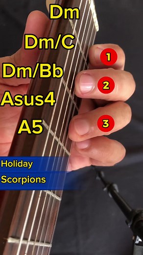 Aula de Violão da Música Holiday dos Scorpions