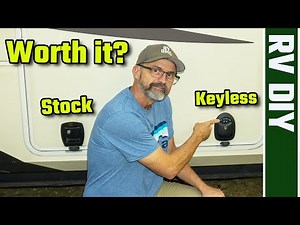 RVLock Keyless Basement Slam Latch Install & Mod (RV Living) 4K