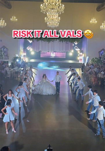 Risk It All Vals choreography for Quinceañera dance