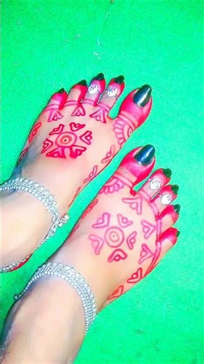 पैर का आलता डिजाइन | Pair ka alta design | alta design | mahawar design #mahawar #altadesign #shorts