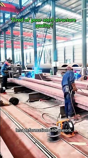 Steel structure fabrication\nfor workshops & stadium frames\n\nControlled from design to welding\nStable