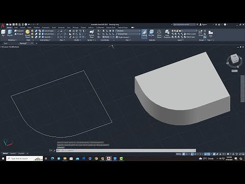 Curved or Round Edge in 2D and 3D AutoCAD