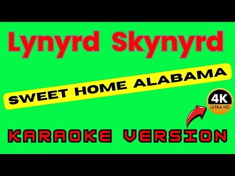Lynyrd Skynyrd - Sweet Home Alabama (Karaoke Version) #pelullio #lynyrdskynyrd 4K