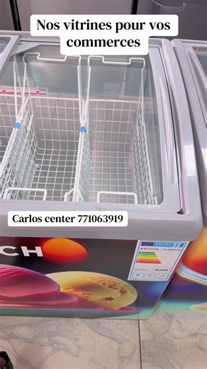 ❄️ CONGÉLATEUR HORIZONTAL VITRINE ASTECH ❄️ La solution parfaite pour conserver, exposer et vendre plus 🔥 Vous êtes commerçant, restaurateur, gérant de boutique ou même particulier exigeant ? Le congélateur horizontal vitrine ASTECH est conçu pour allier performance, visibilité et économie d’énergie. ✅ Vitrine transparente : visibilité optimale des produits (glaces, boissons, viandes, poissons, produits surgelés…) ✅ Refroidissement rapide et homogène : conservation longue durée, fraîcheur garan