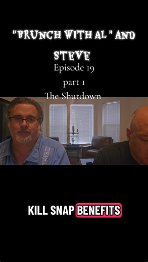 "Brunch with Al " and Steve Steve Hutson Episode 19 part 1 the shutdown See also https://youtu.be/GbGTKYSulKk?si=QO6skx895TvU_9UJ And https://www.tiktok.com/t/ZTMQ79RWf/ | Allen Marshall