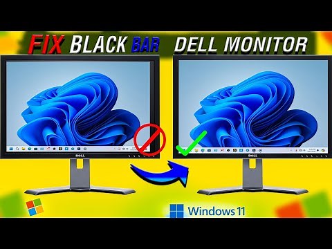 Easy Fix for Black Bar Screen Issue in Windows 11
