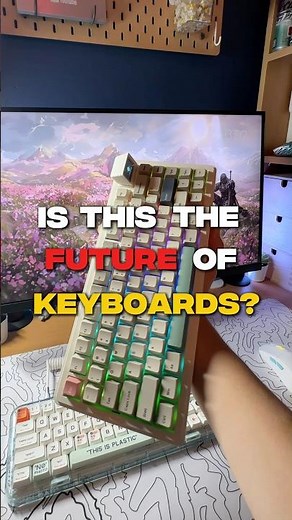 The FUTURE of Keyboards #gaming #mechanicalkeyboard #pcsetup #budgettech #gamerkeyboard #tech