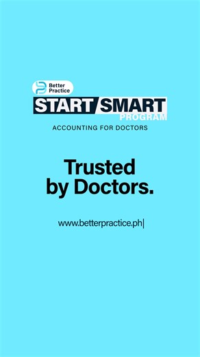 **💼 The partner trusted by doctors** We understand what a medical practice needs. That’s why doctors rely on Better Practice to manage their taxes, filings, and renewals with care and accuracy. 🌐 www.betterpractice.ph | 📞 0917-865-6094 | Better Practice