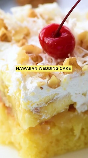 Delicious Hawaiian Wedding Cake Recipe with Pineapple and Coconut