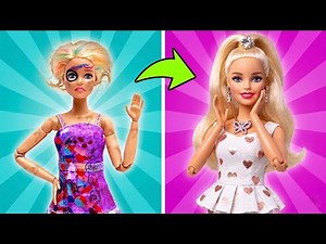 Relooking Poupée Glam ✨ Transformation DIY Époustouflante 🩷