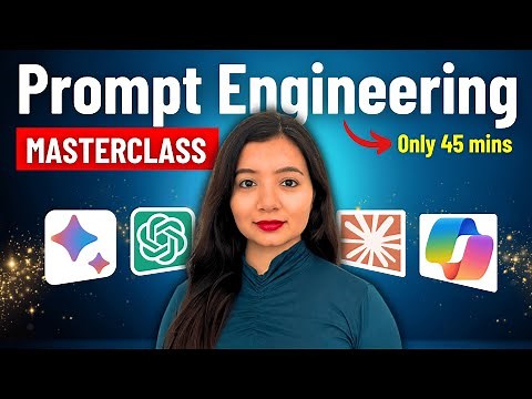 Prompt Engineering 2025 Complete Crash Course 🔥| Master ChatGPT Prompts | With Notes