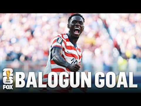 UNITED STATES TAKES LEAD 🚨 Folarin Balogun Scores His Third Goal of 2026 FIFA World Cup™