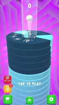 Drop Stack Ball - Helix Crash #kidsgaming #kids #colourfull #stackball #ball #dropstackball