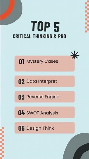 5 Critical Thinking Activities