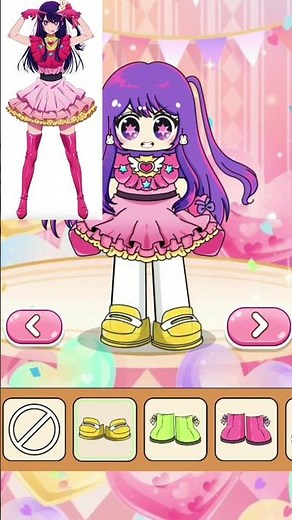 🎤 Recreate Ai Hoshino’s Iconic Idol Glow-Up! | Dress Up Game
