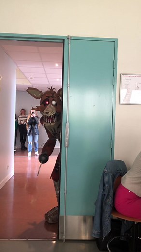 Foxy Cosplay Halloween Costume for School