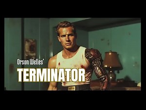 The Terminator - 1950's Super Panavision 70 (1954) | Directed by Orson Welles | Retro Sci-Fi Noir