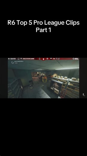 R6 Top 5 Pro League Clips #ps5 #xbox #pc #r6siegeclips #rainbow6siege