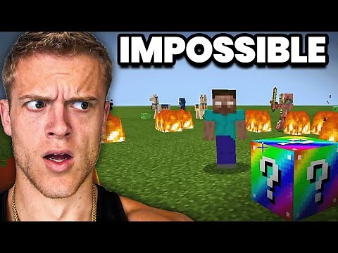 The Hardest Minecraft Lucky Block Challenge.