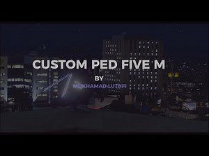 CUSTOM PED FIVE M #fivem #gta5