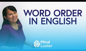 Mind Luster - Learn Basic English Word Order Place Time