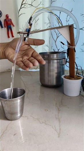 Automatic smart handwash system using Arduino and IR sensor #smarthardware #smartproducts #arduino