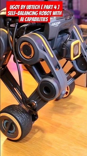 New UGOT Self-Balancing Robot With AI!