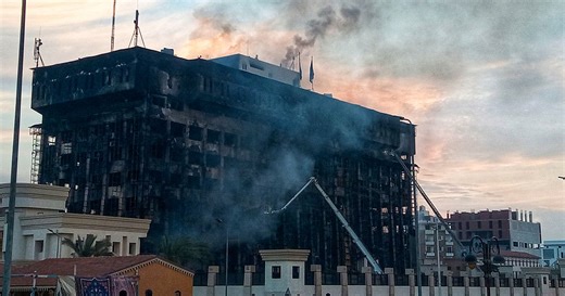 Egypt: Fire at police headquarters injures 38 | Africanews