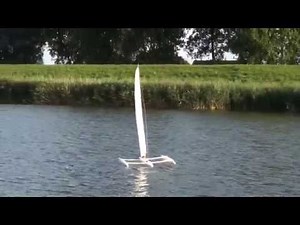 Motorboot, Catamaran, Tri, Modell Pirol Segler RC 2014