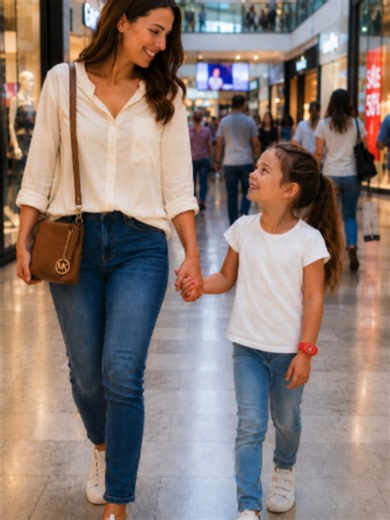 🛍️ Ein Stadtbummel mit Mama. Lachen, staunen, entdecken - zwischen Schaufenstern, Menschen und kleinen Lieblingsmomenten. ✨ Doch ein Moment reicht… und plötzlich ist das Kind nicht mehr in Sicht. Mit dem SOS-KID Armband bist du vorbereitet. Ein Scan genügt - und Eltern können sofort erreicht werden. 📱 Ein kleines Armband mit großer Wirkung. ❤️ 👉 Wie das genau funktioniert? Schau dir das Video mit der Anleitung auf unserem Profil an. https://www.tiktok.com/@simple.sos/video/7570699414503705878